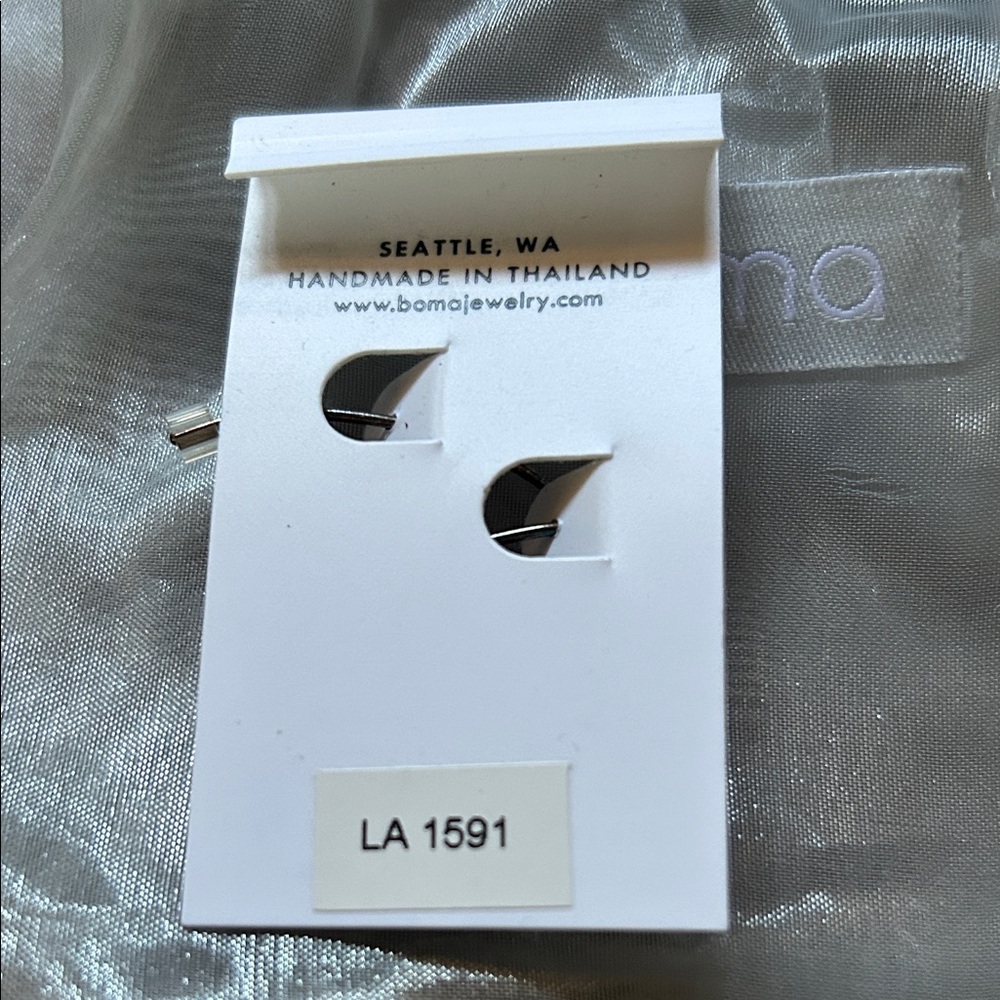 Boma Sterling Silver Earrings - Picture 2 of 4